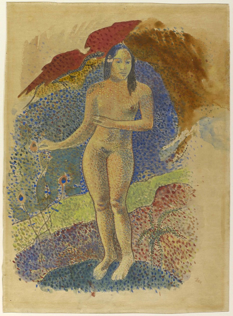 Te nave nave fenua Delightful Land, 1892. od Paul Gauguin