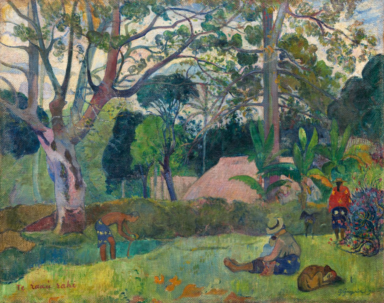 Velký strom od Paul Gauguin