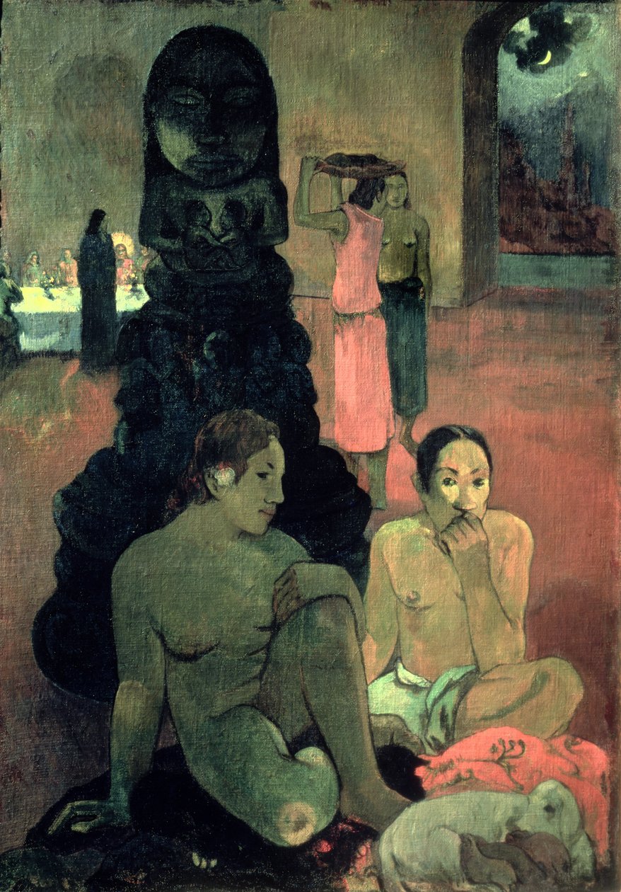 Velký Buddha od Paul Gauguin