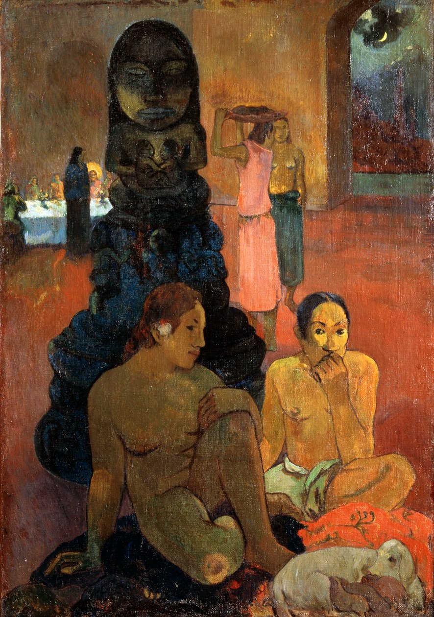 Velký Buddha, 1899. od Paul Gauguin