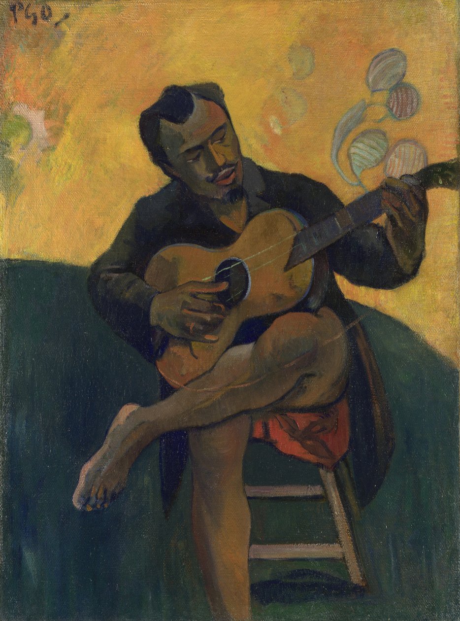 Kytarista, 1894 od Paul Gauguin