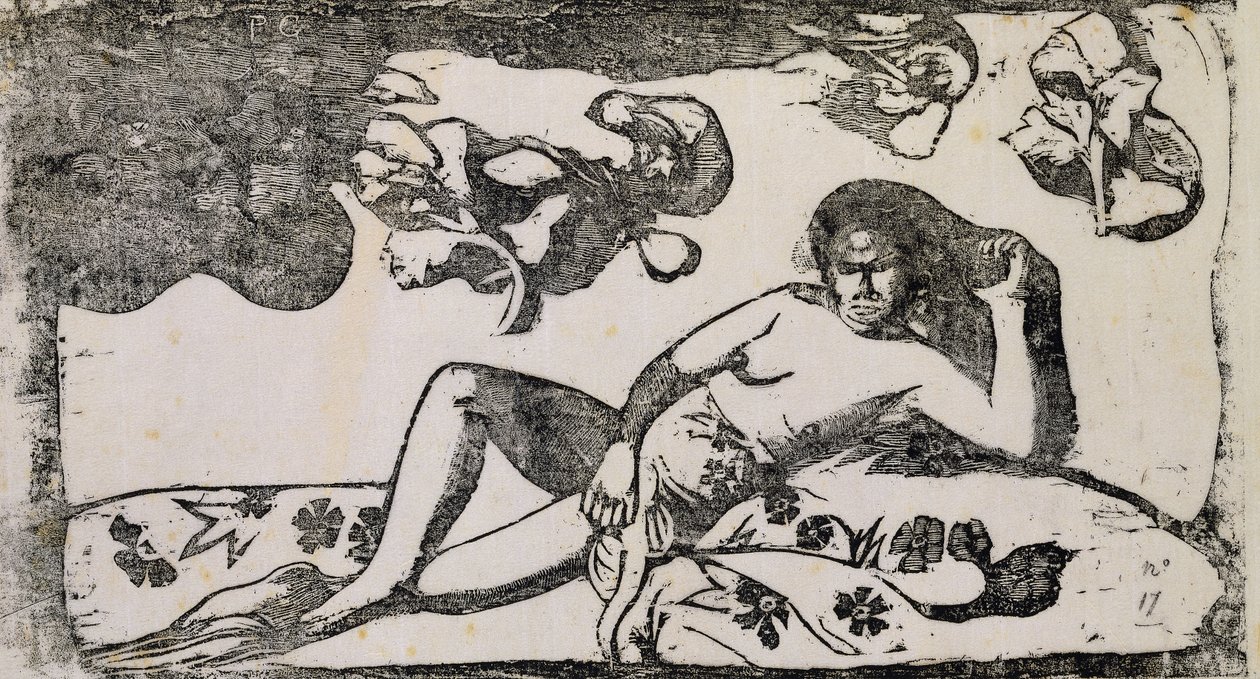 Králova manželka od Paul Gauguin