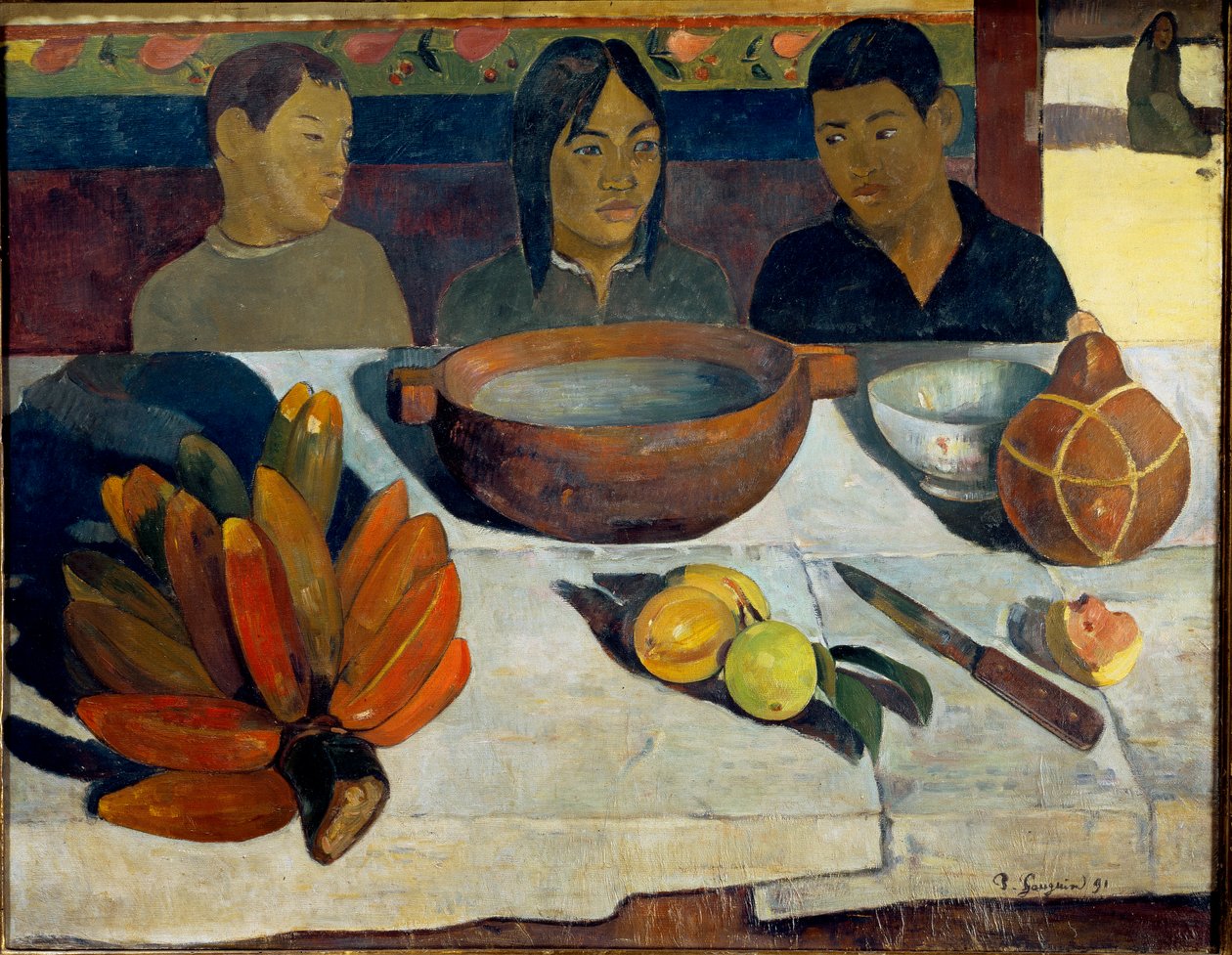 Jídlo nebo banány od Paul Gauguin