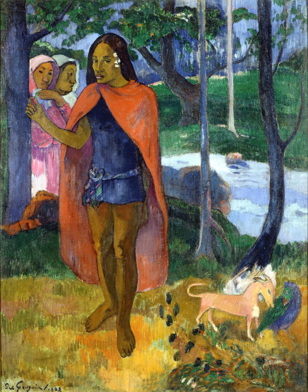 Čaroděj z Hiva Oa od Paul Gauguin