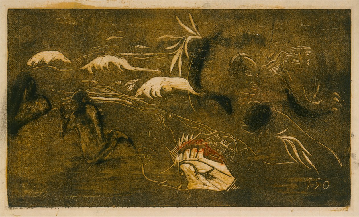 Vesmír je stvořen, 1893-94., 1893-94. od Paul Gauguin