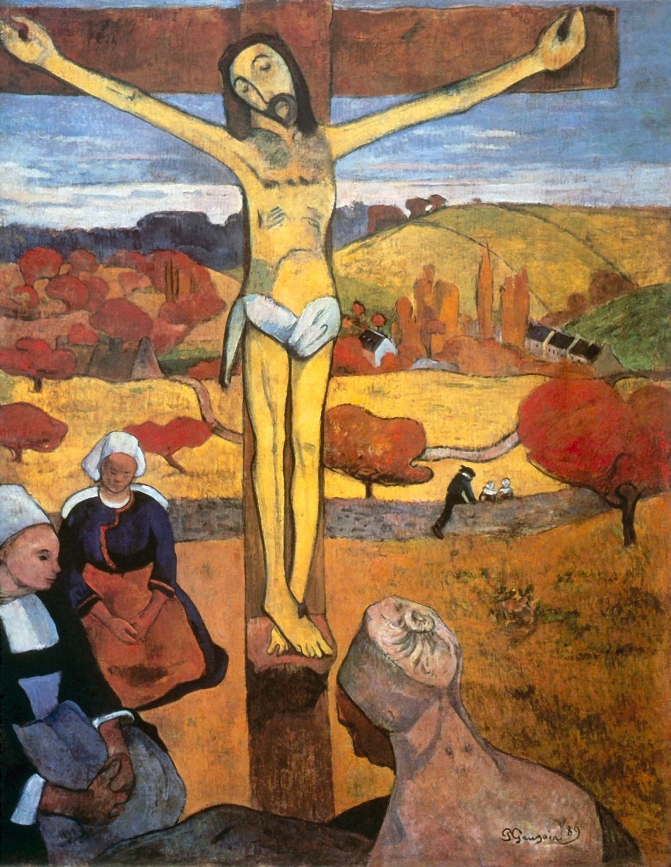 Žlutý Kristus od Paul Gauguin