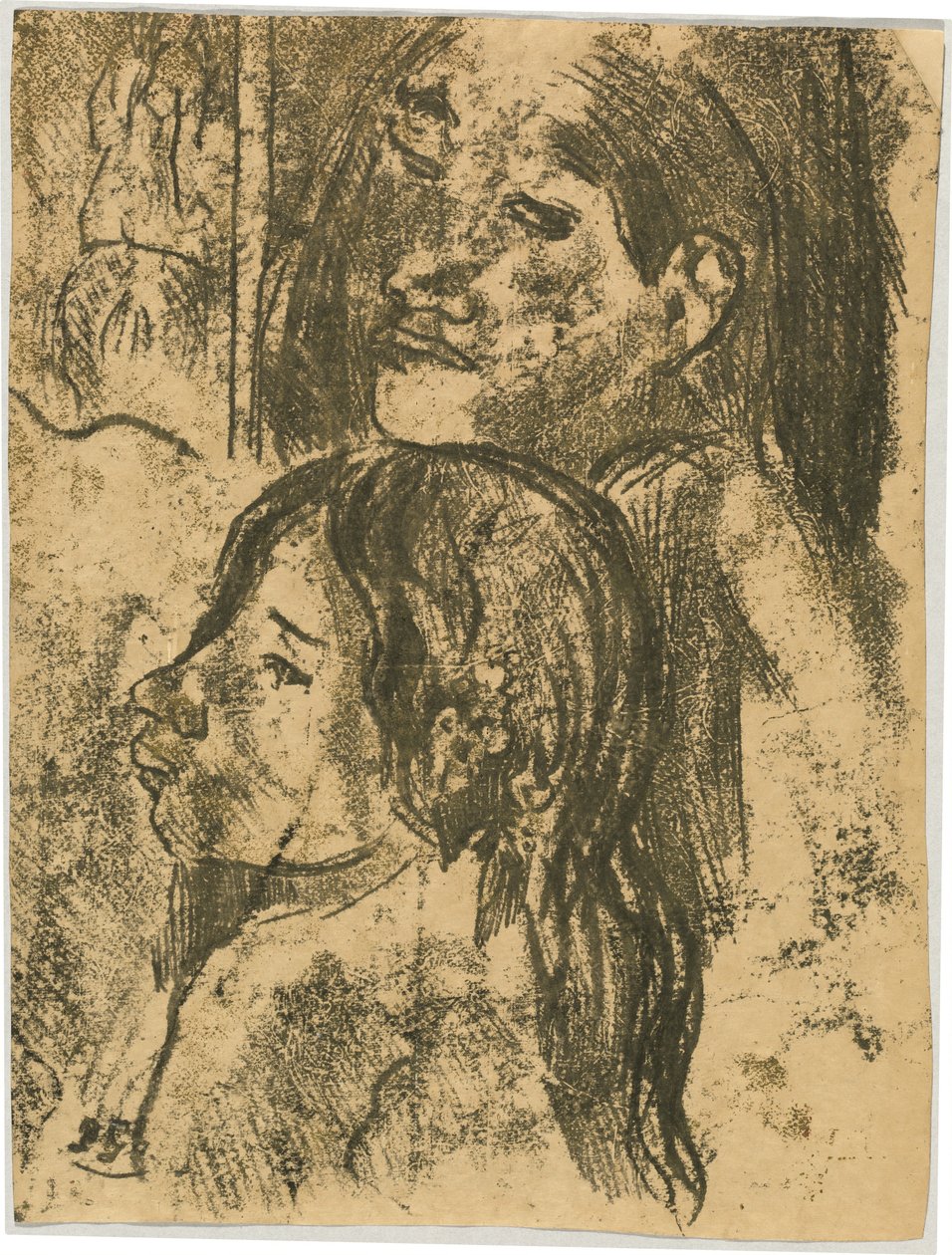 Dva markézáni [recto] od Paul Gauguin