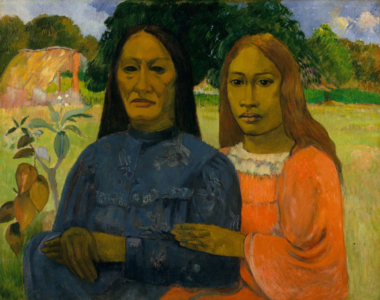 Dvě ženy od Paul Gauguin