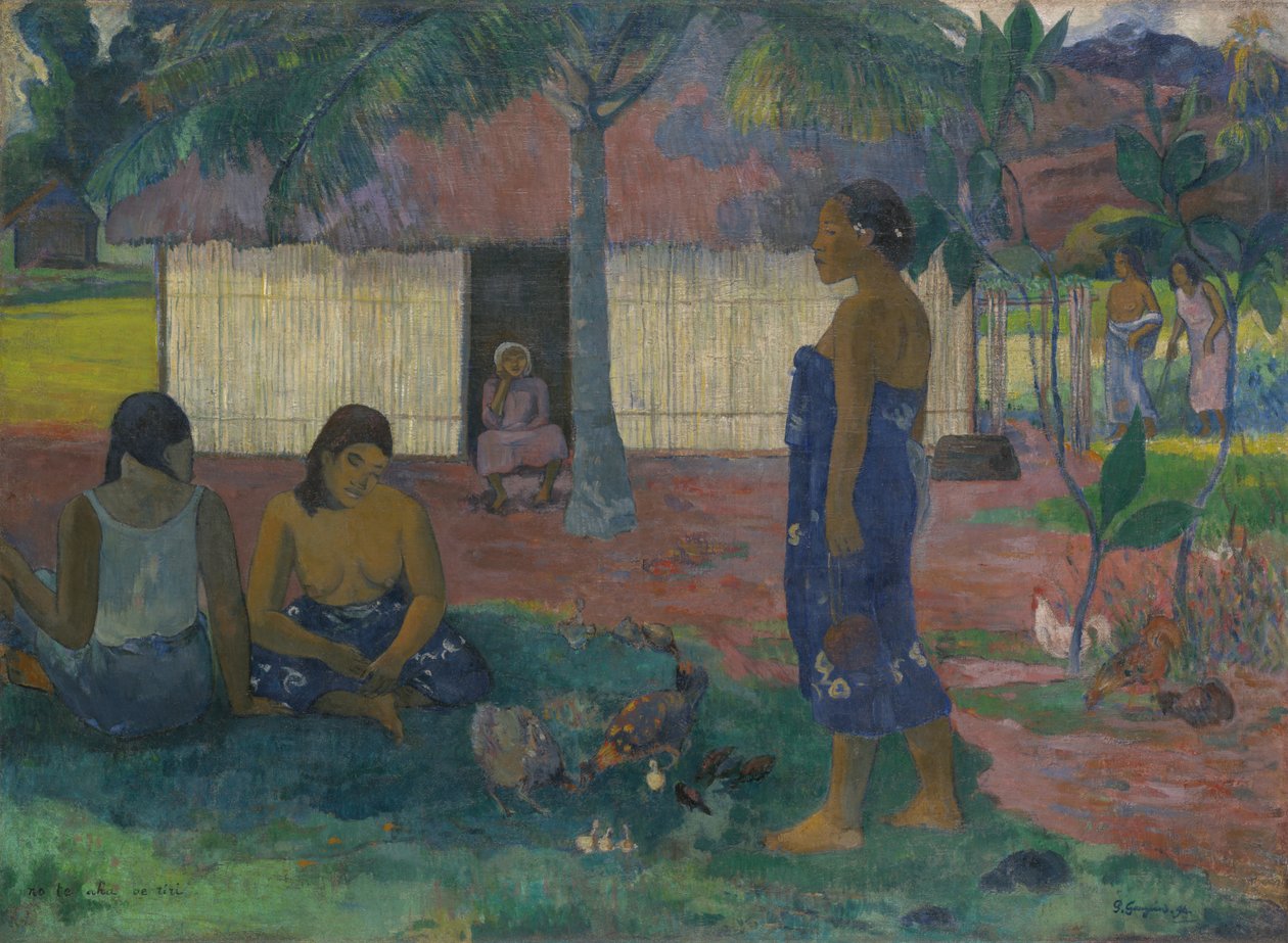 Proč jsi naštvaný? od Paul Gauguin