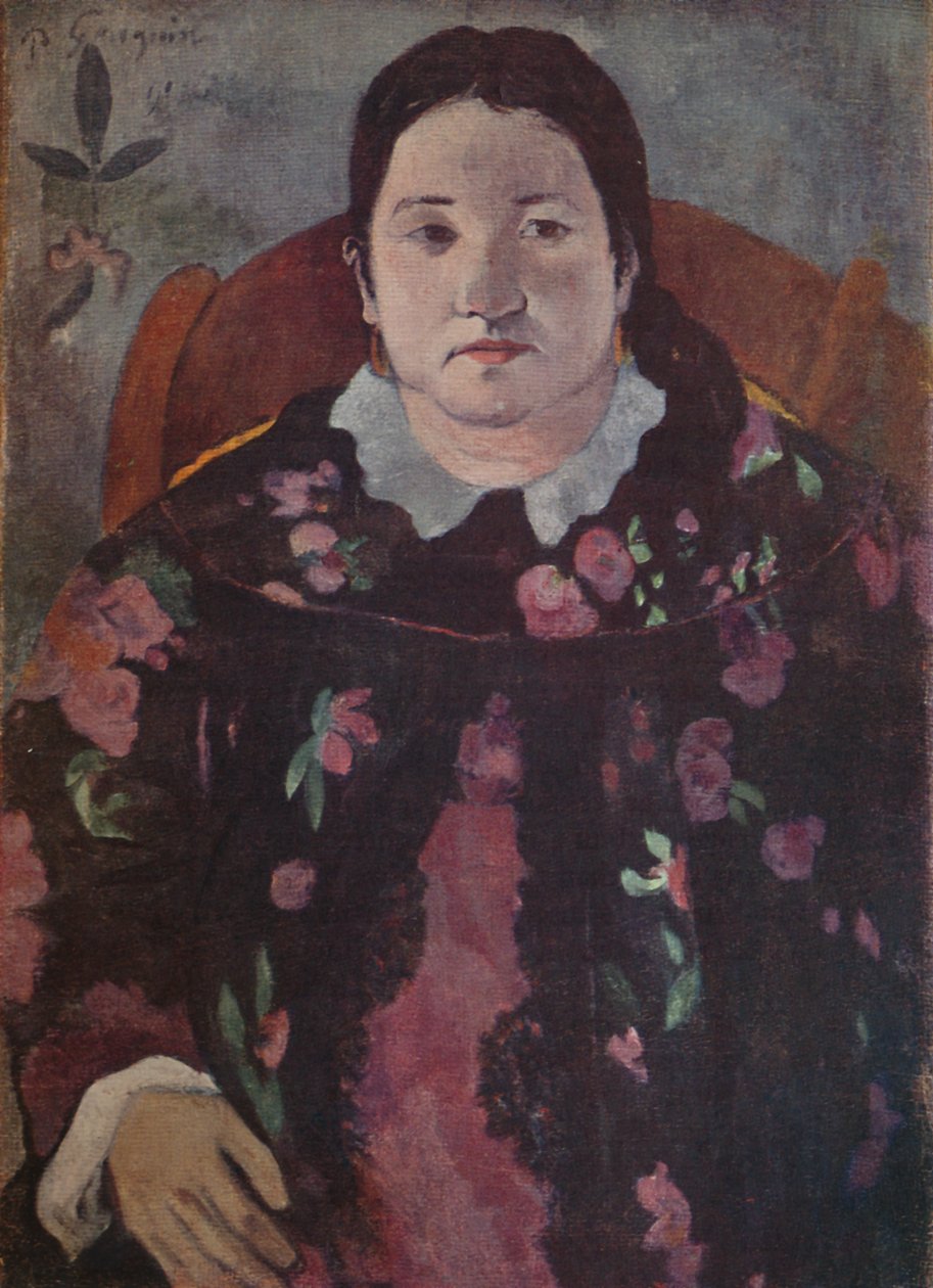 Ženská hlava, 1923 od Paul Gauguin
