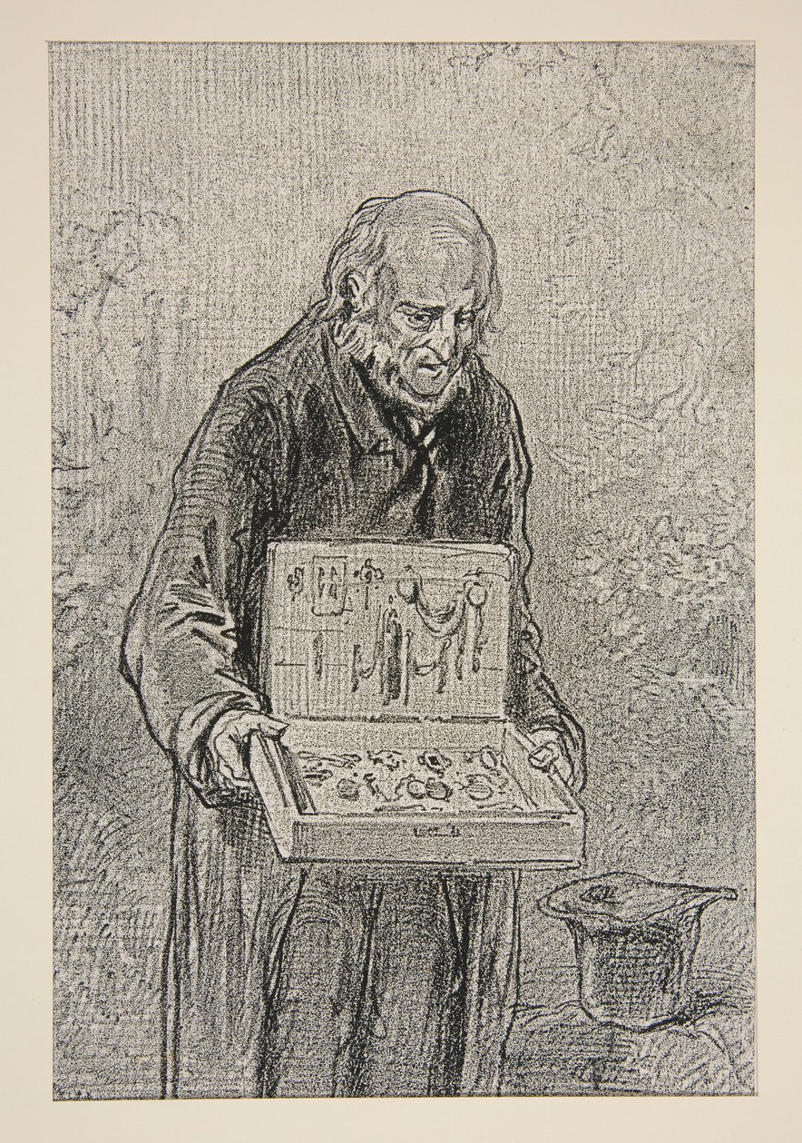 (CHRYSOKÁLNÍ ŠPERKY.) od Paul Gavarni