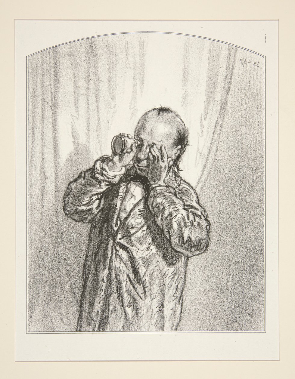 (SOUSED.) od Paul Gavarni