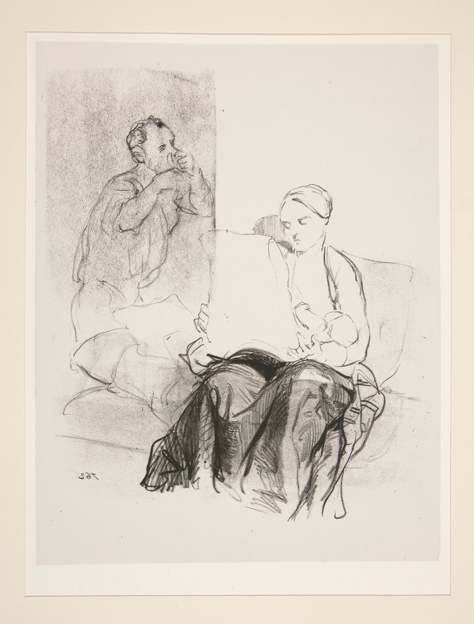 (SCÉNA D od Paul Gavarni