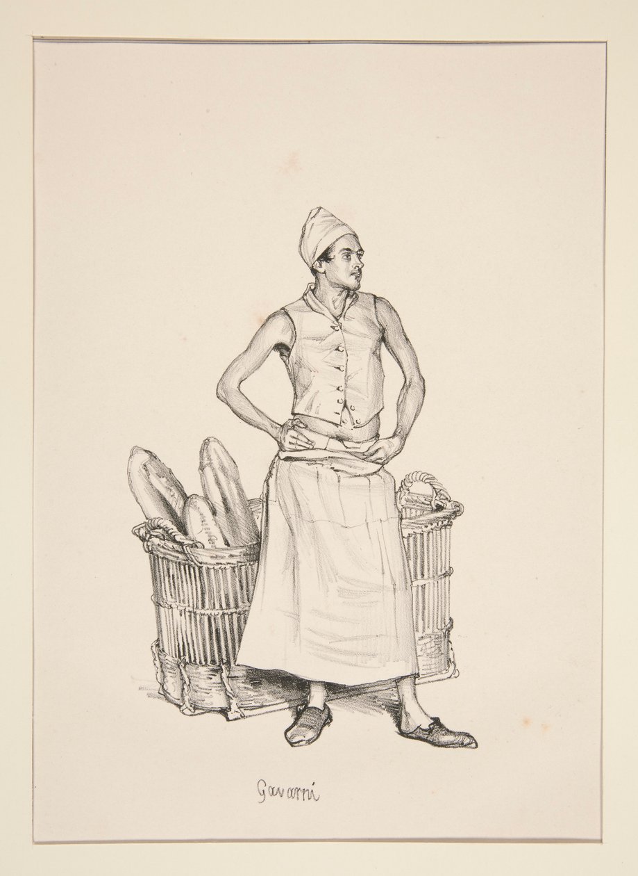 BOULANGER. Pekař. od Paul Gavarni