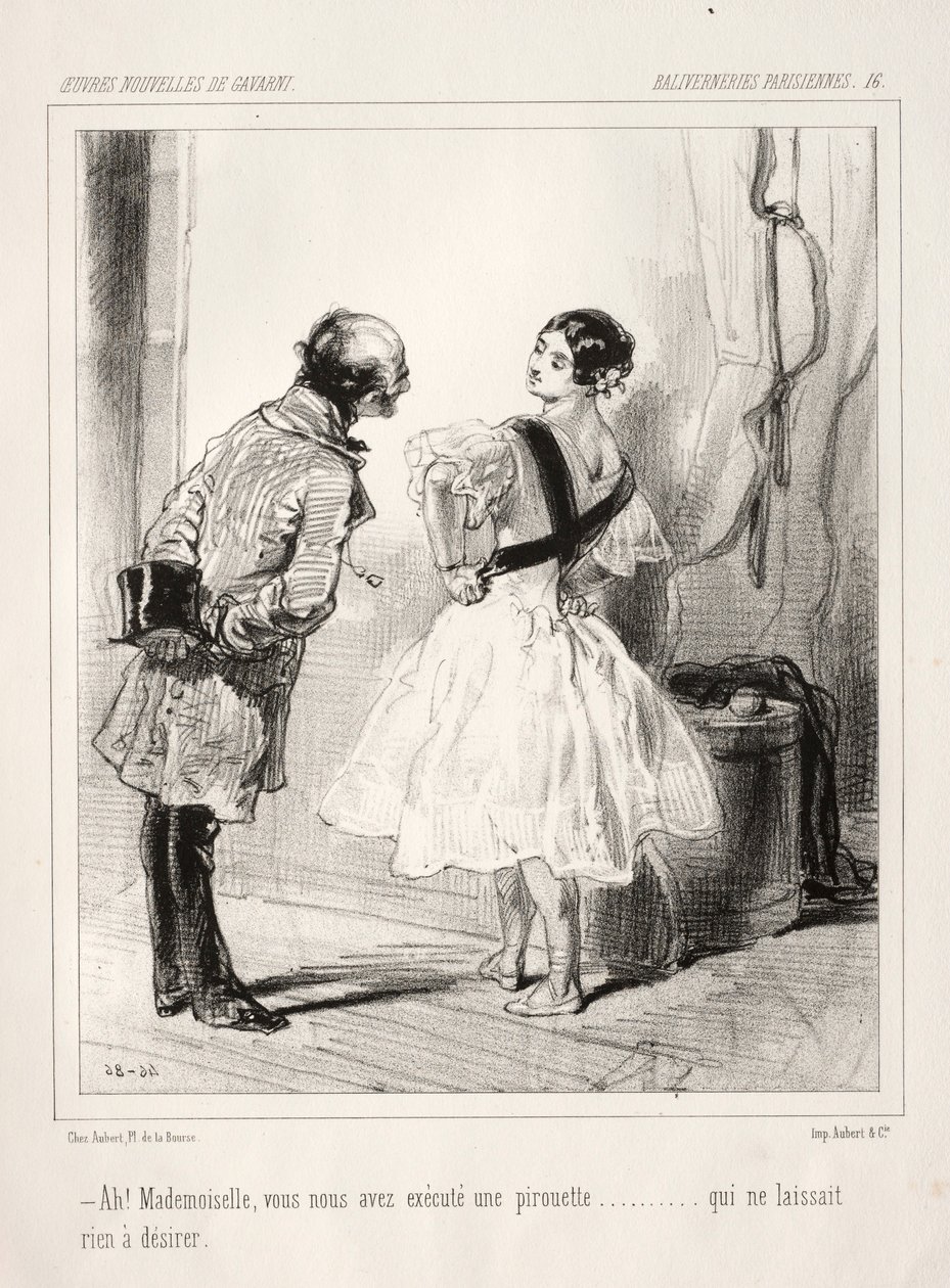Baliverneries Parisiennes. od Paul Gavarni