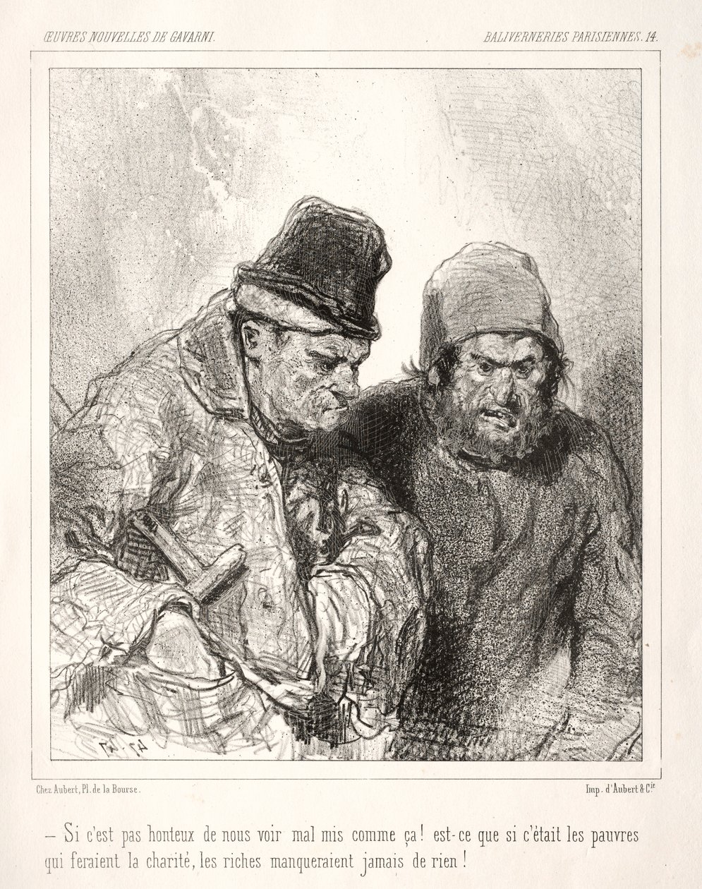 pařížský nesmysl. od Paul Gavarni