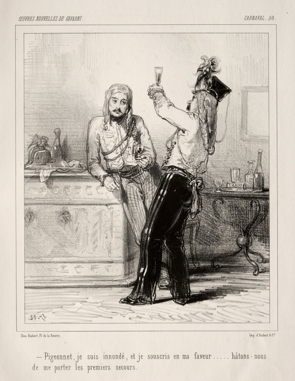 Karneval od Paul Gavarni