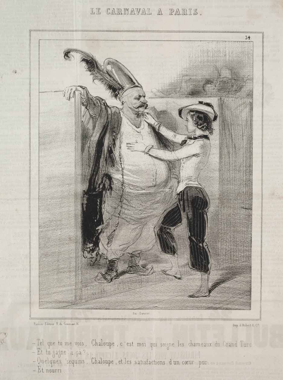 Karneval, 1841-1843. od Paul Gavarni