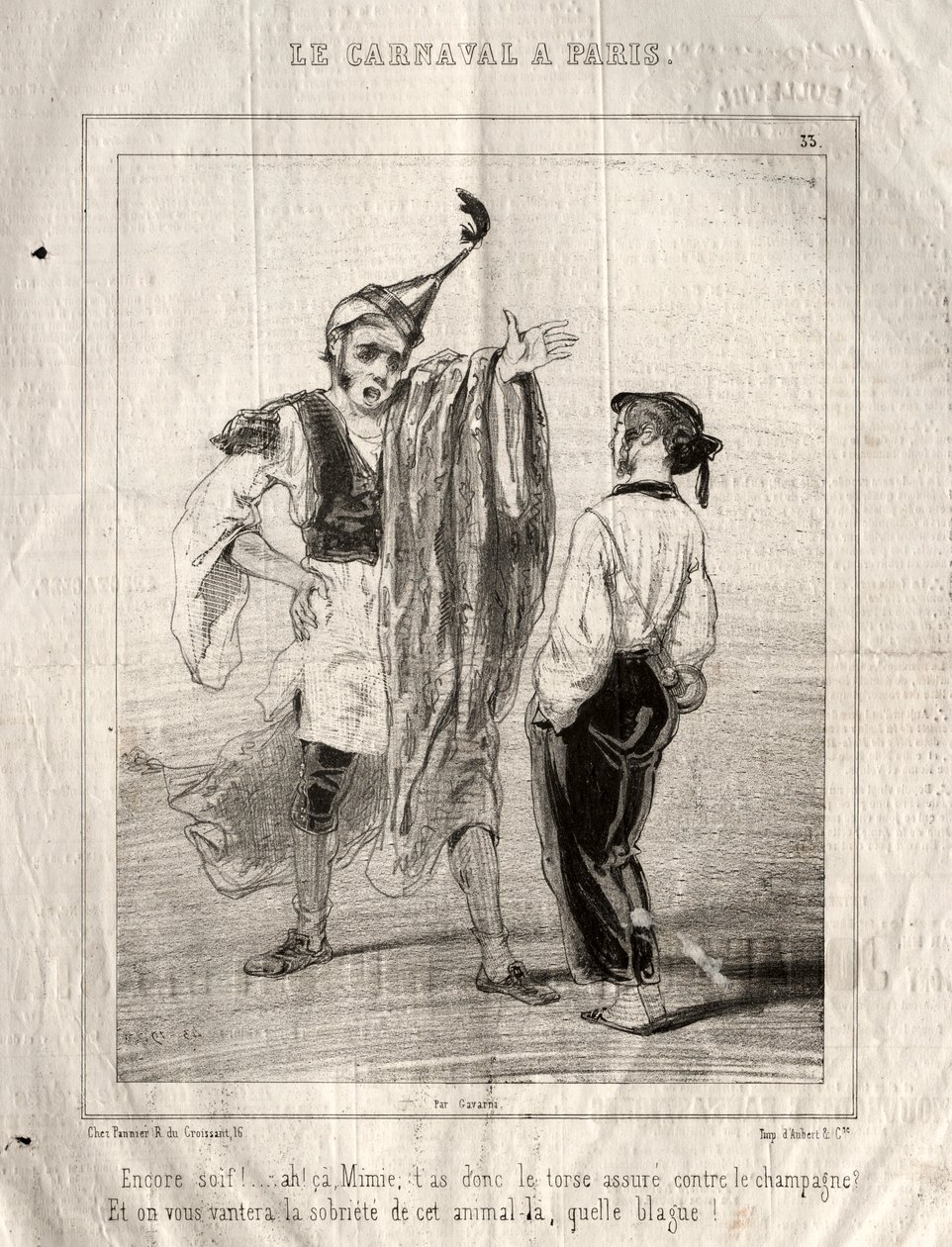 Karneval, 1841-1843. od Paul Gavarni