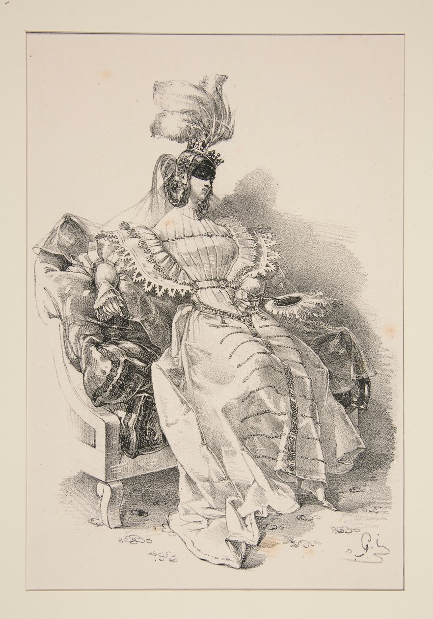 VÉVODCE. od Paul Gavarni
