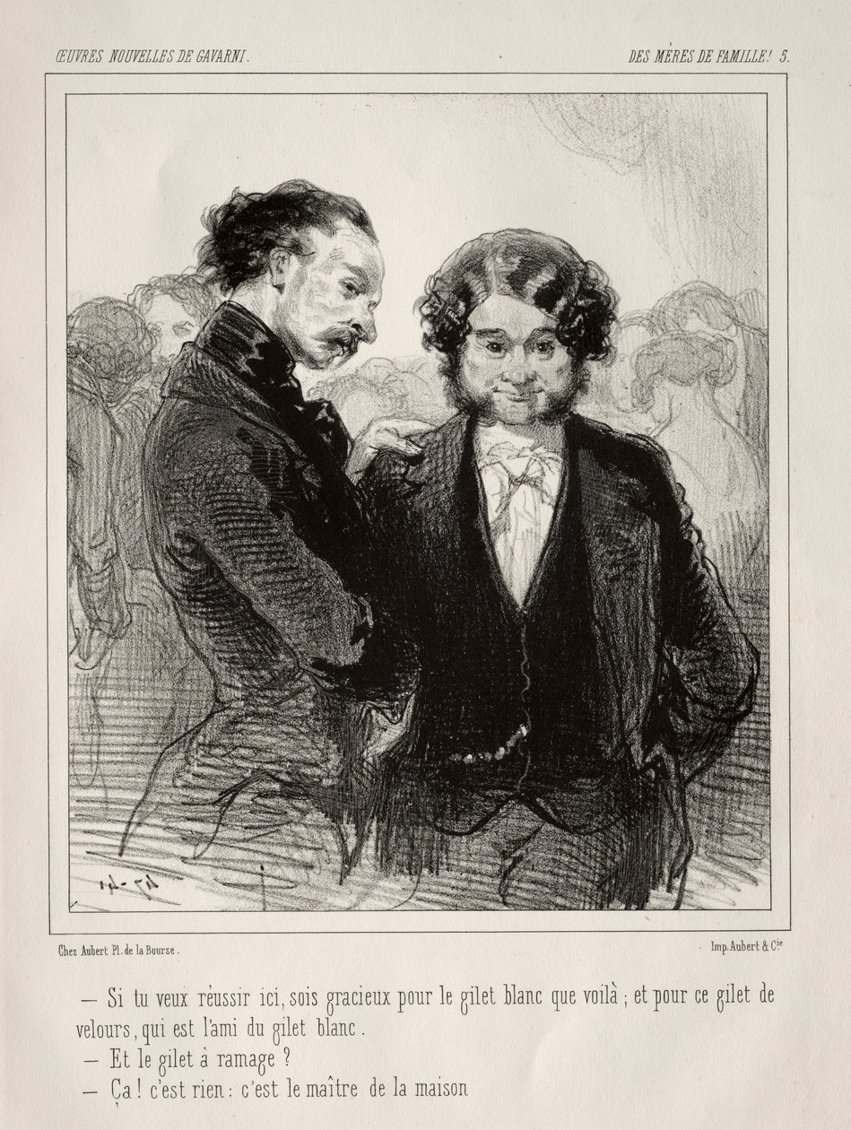 Des Mères de Famille!. od Paul Gavarni