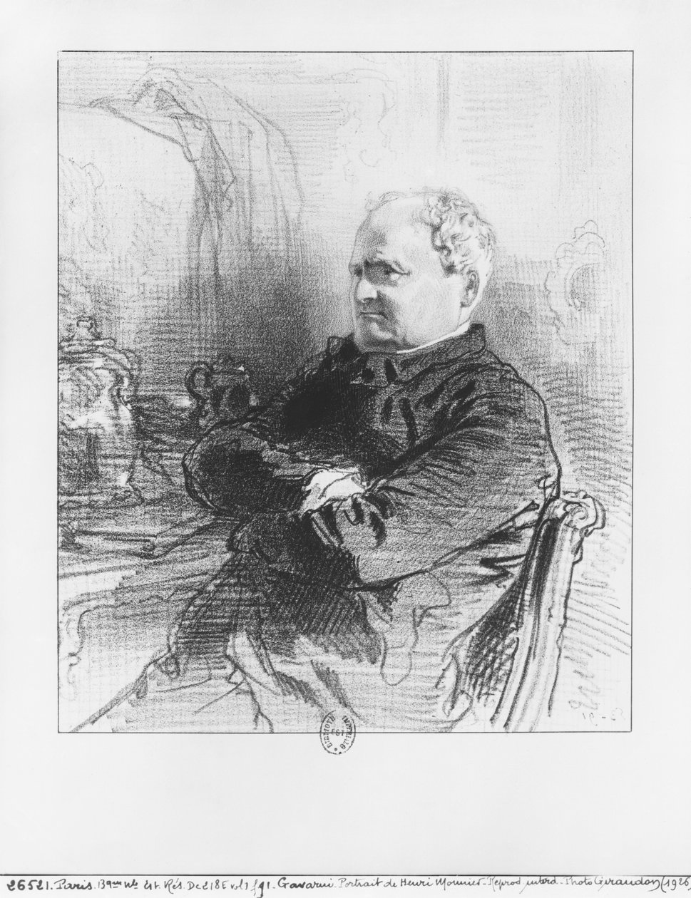 Henri Bonaventure Monnier od Paul Gavarni