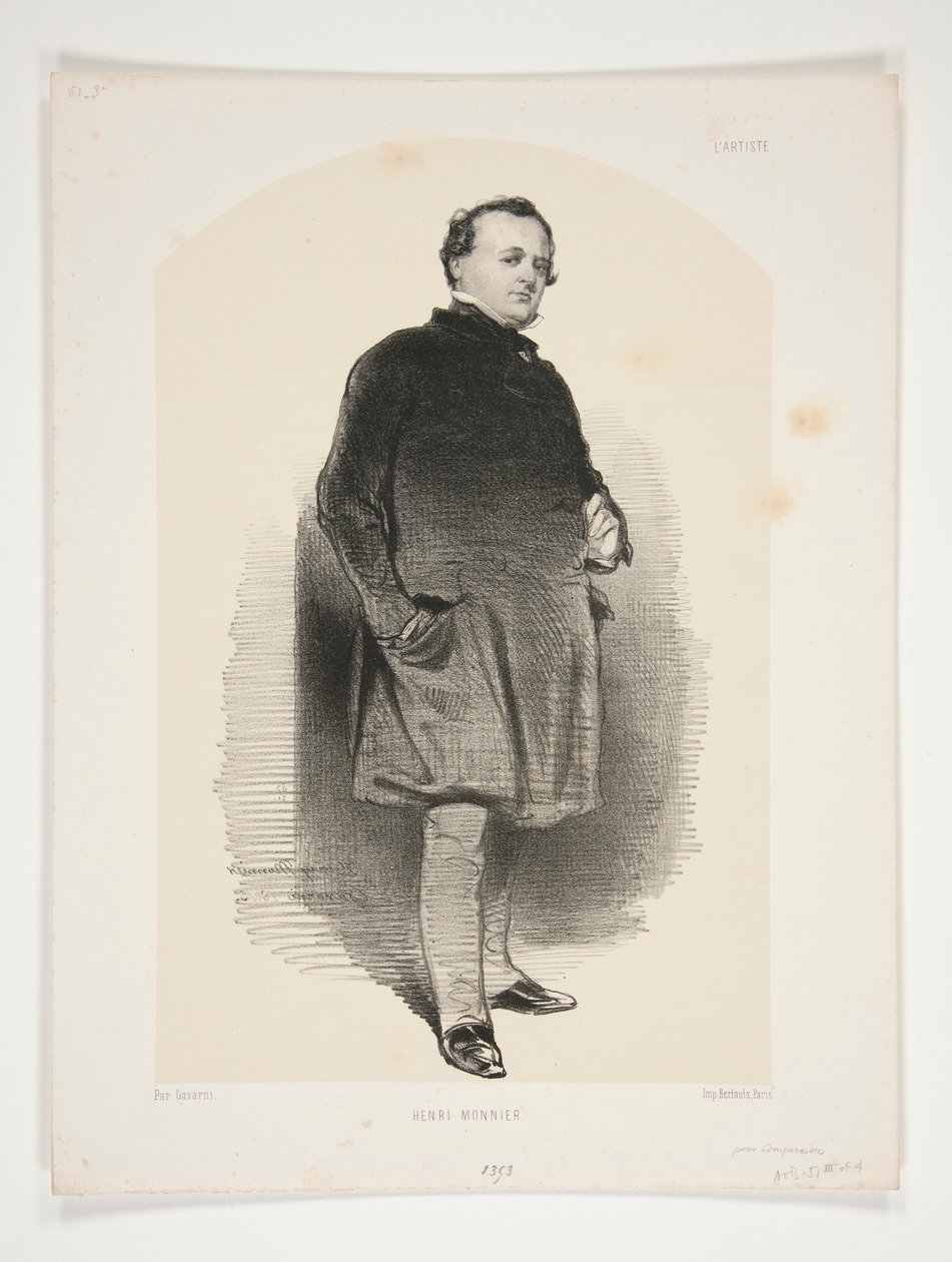 Henry Monnier od Paul Gavarni