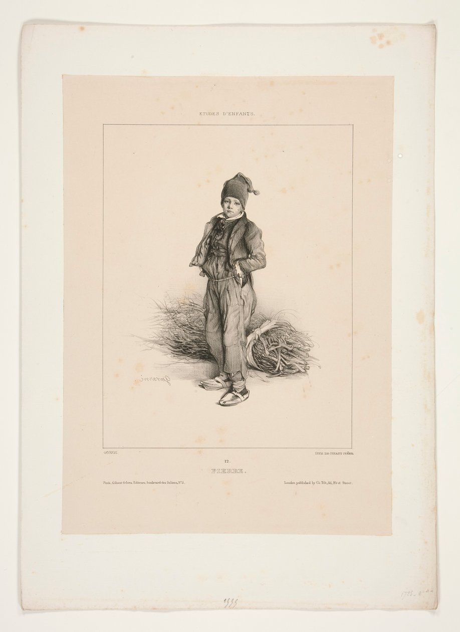 PIERRE. od Paul Gavarni