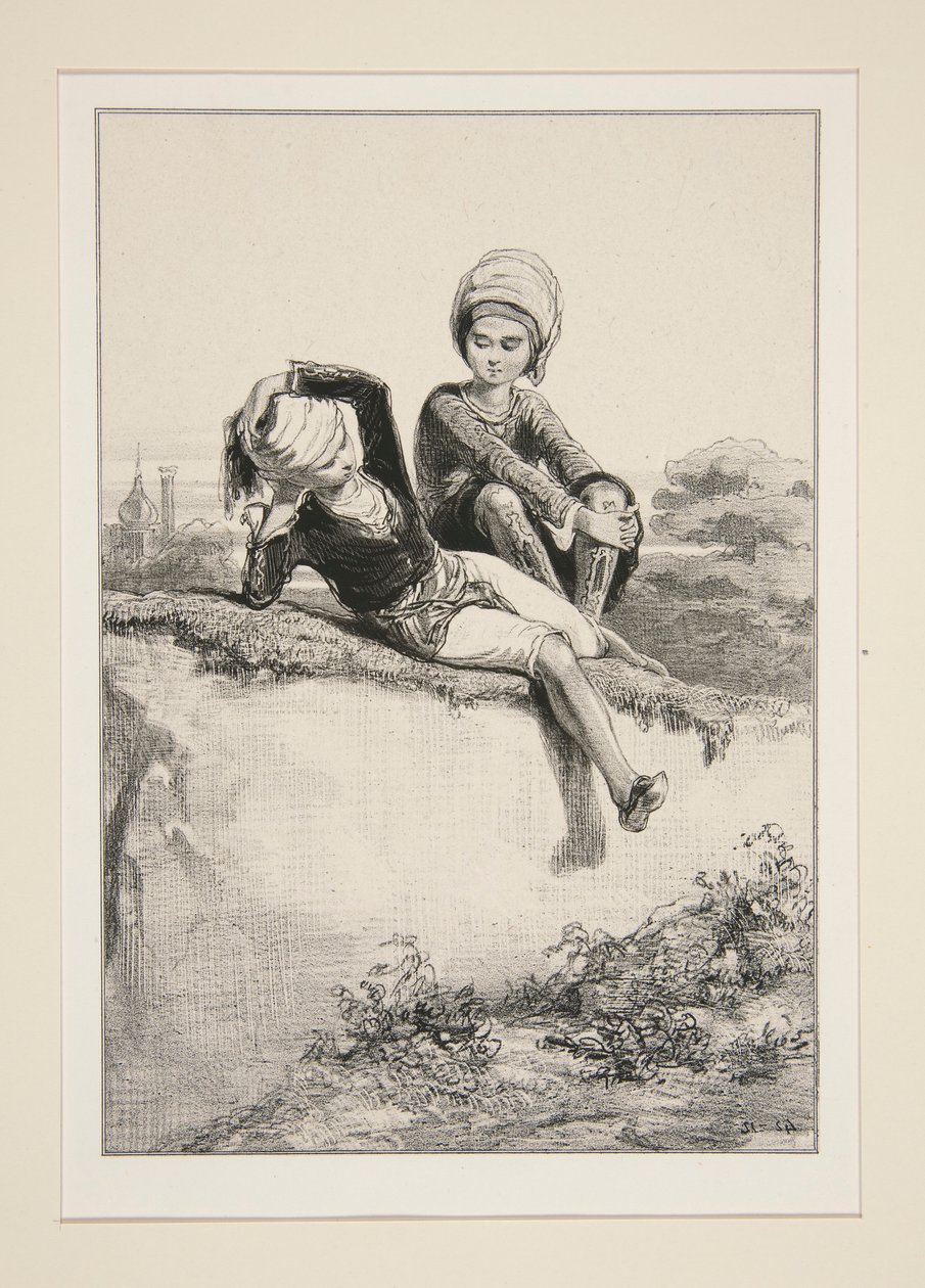 Thimothee (sic) Et Philemon od Paul Gavarni