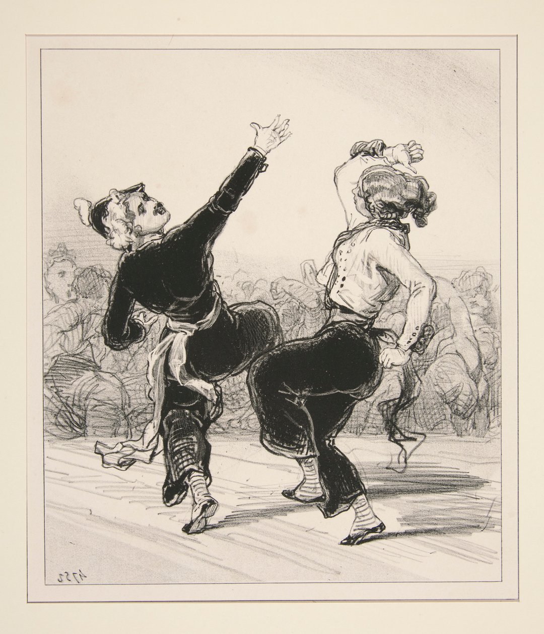 Menuet. od Paul Gavarni