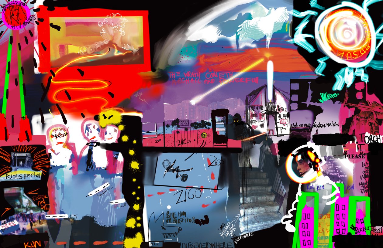 EscapeEstate, 2023 (digitální umění) od Paul Kempton