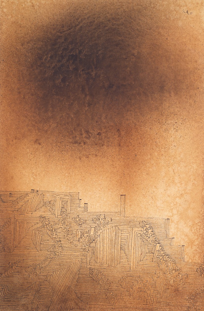 Adrasteapolis od Paula Klee (1879-1940) od Paul Klee