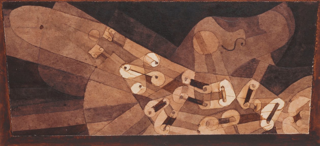 Liparská harfa; Aeolshafe od Paul Klee