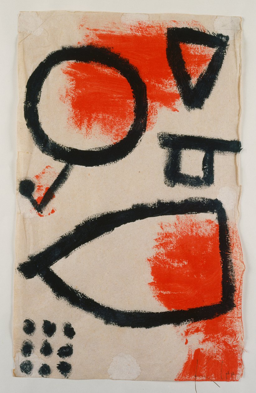 Alea Jacta (The Die Is Cast) od Paul Klee