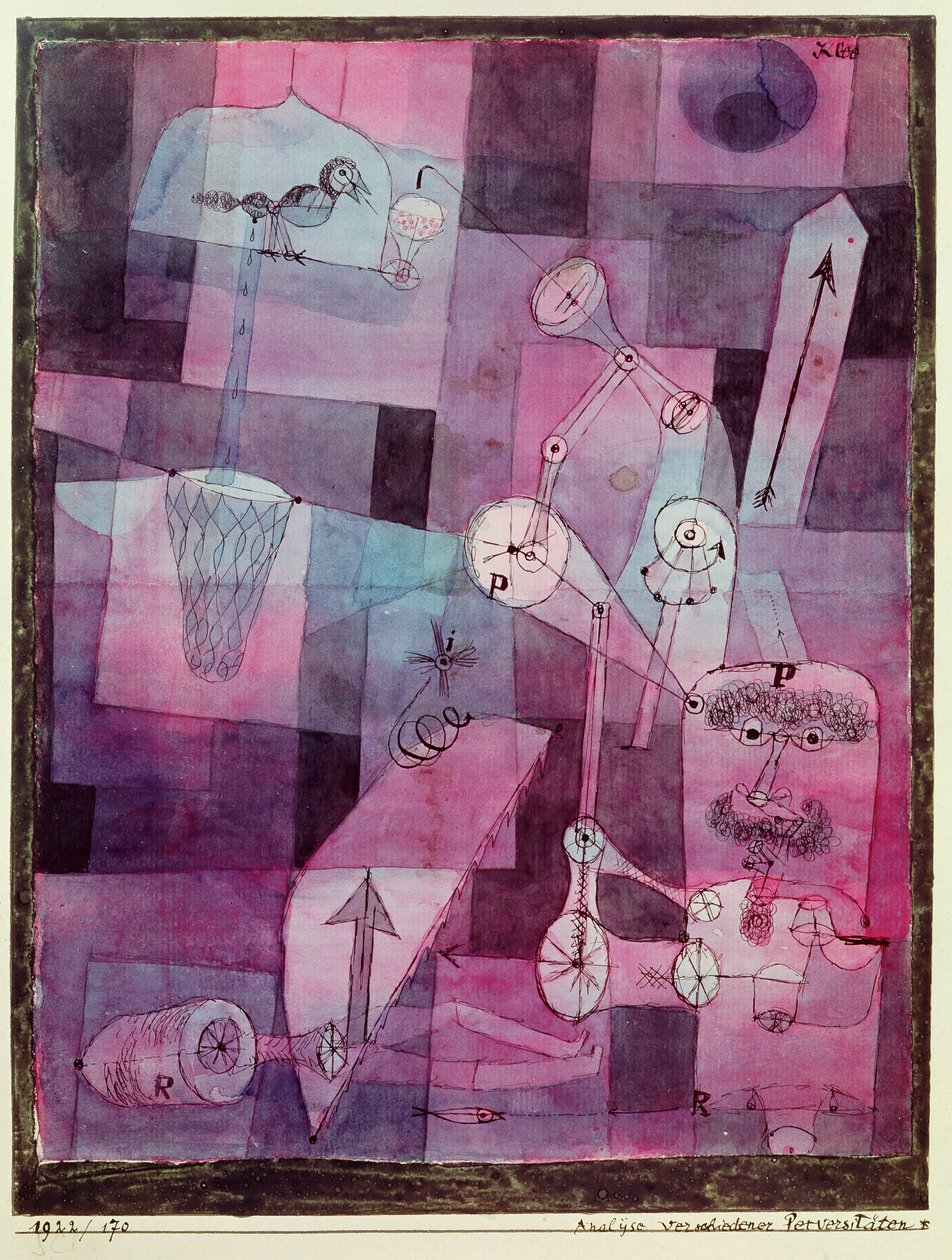 Analýza různých perverzit od Paul Klee
