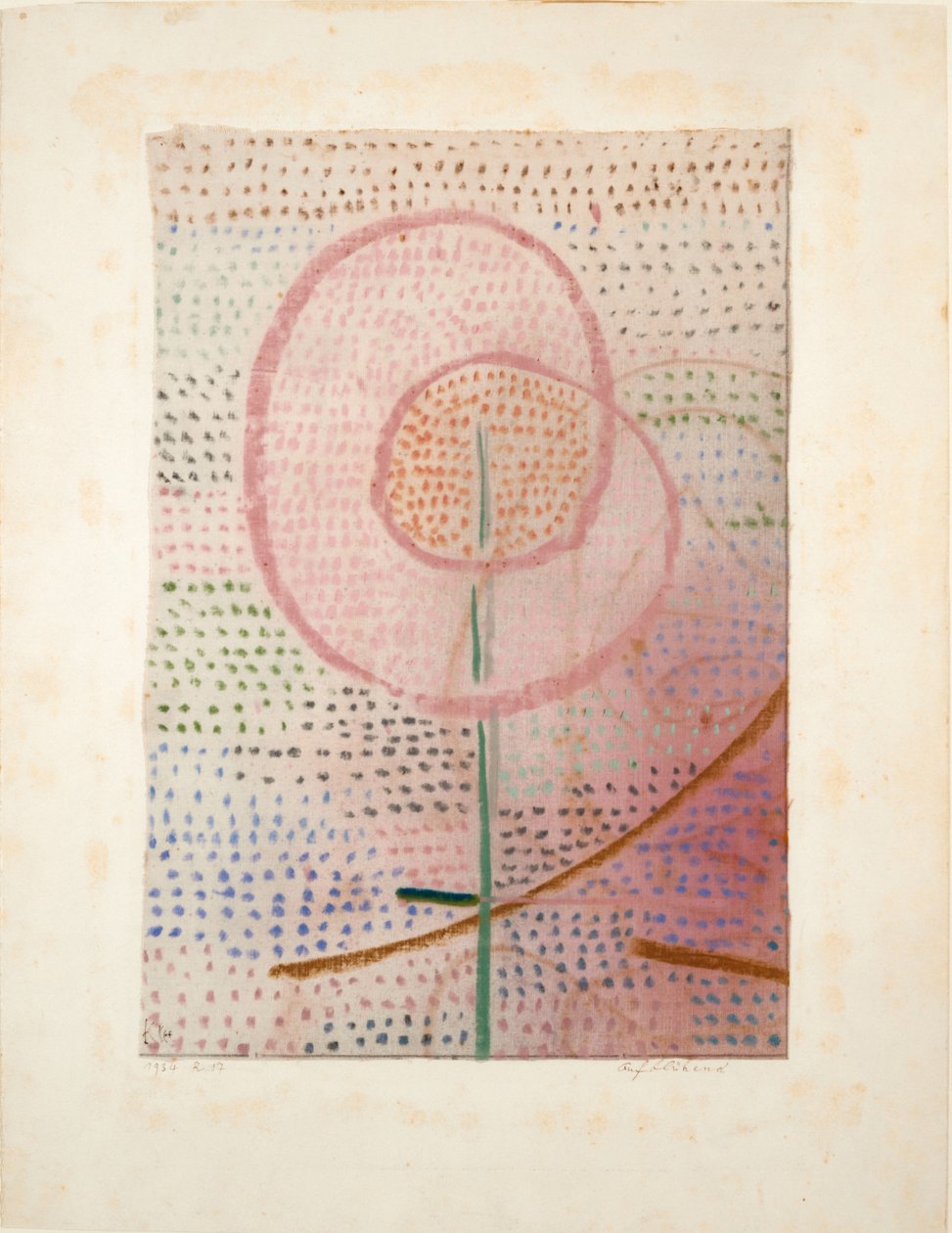 Kvetoucí, 1934. od Paul Klee