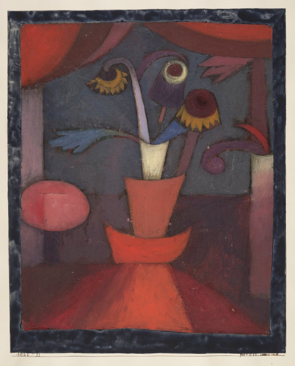 Podzimní Květina od Paul Klee