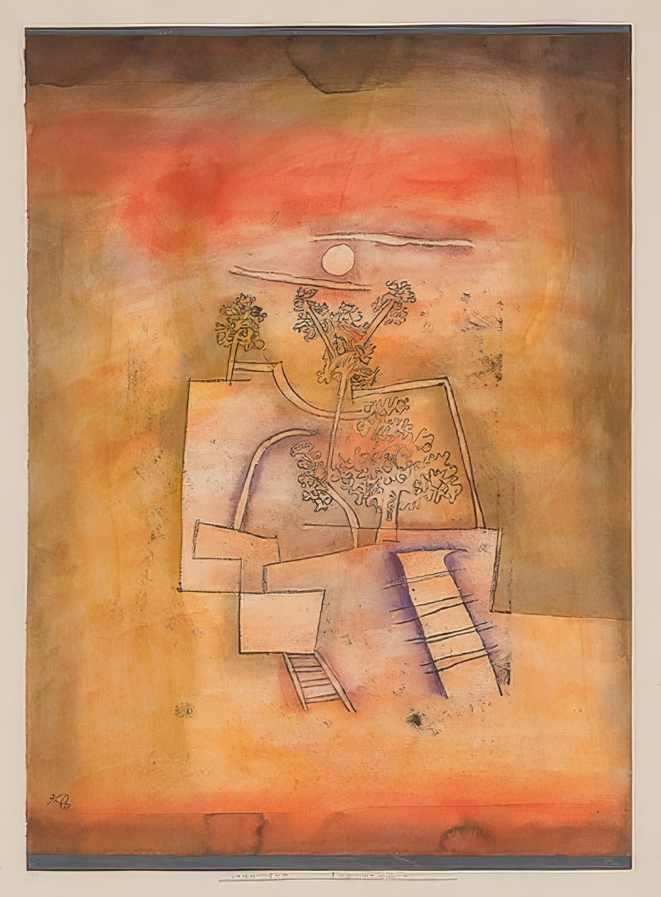 Stromová kultura. 1924 od Paul Klee
