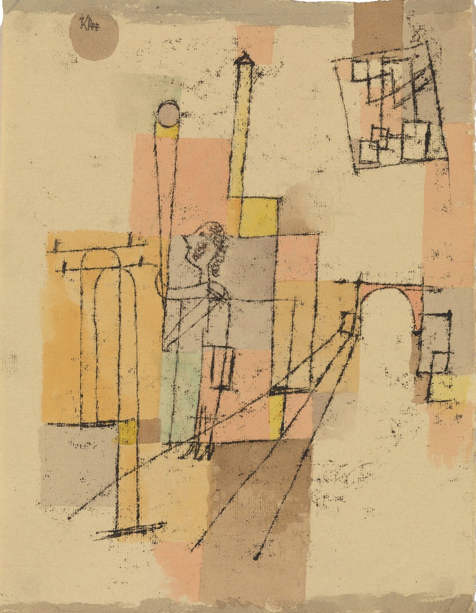 Před slavností, 1920. od Paul Klee