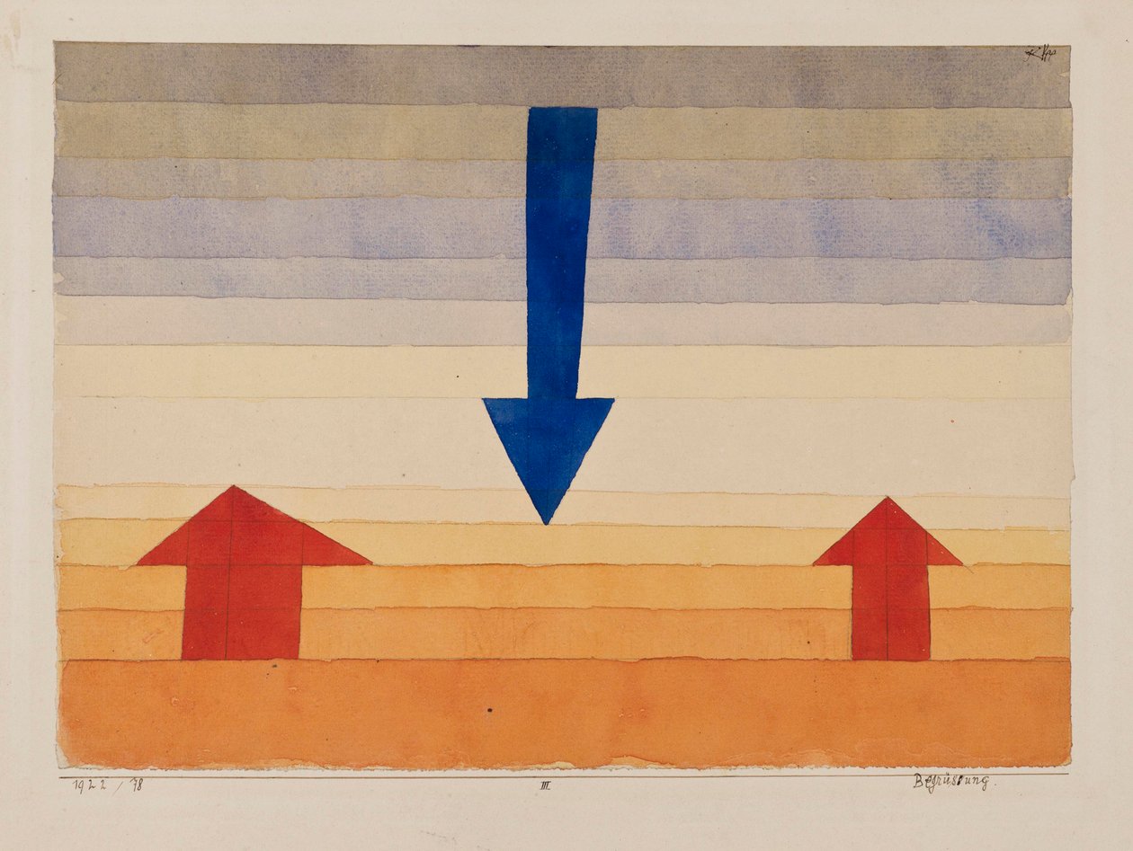 S pozdravem, 1922. od Paul Klee