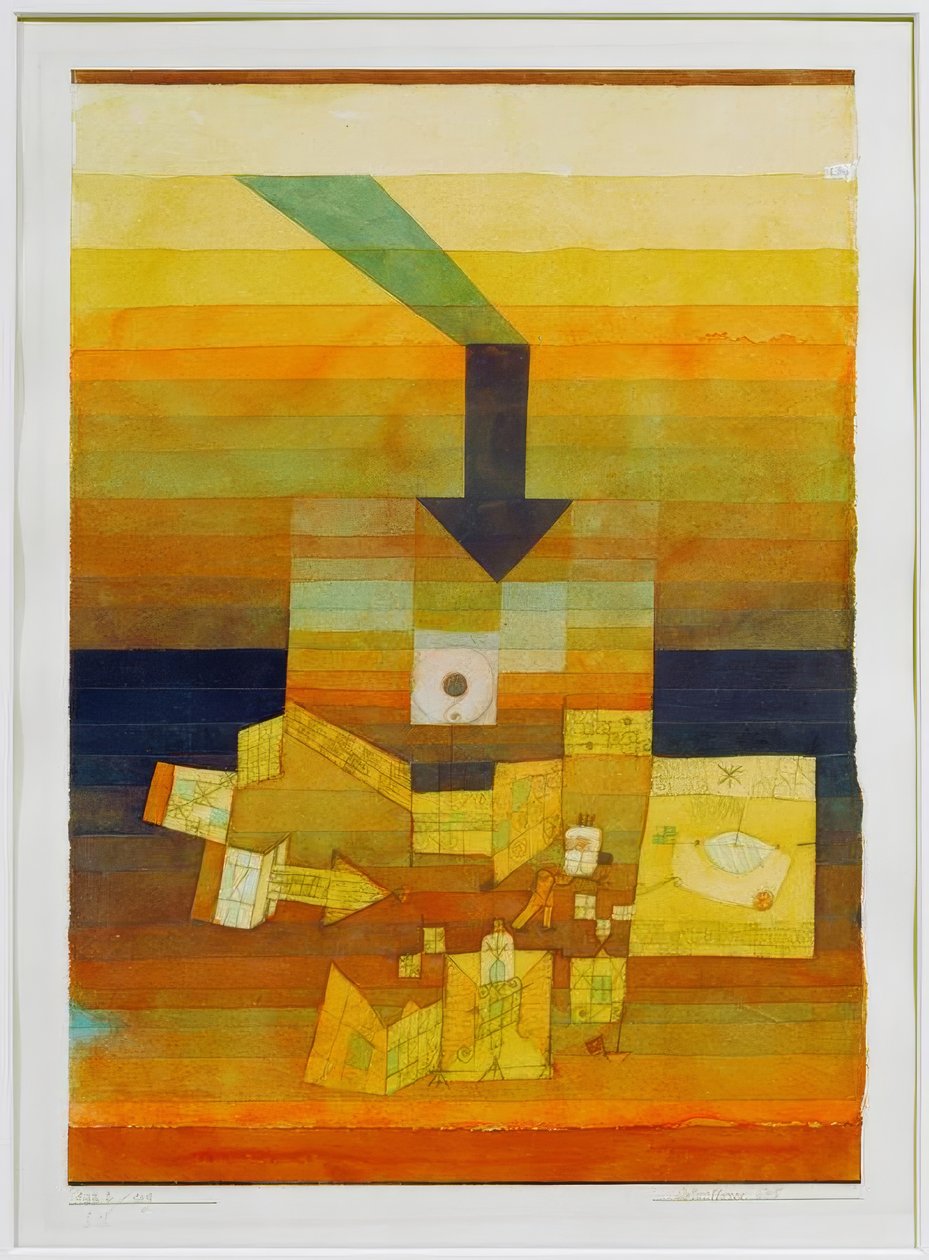 Postižené místo od Paul Klee
