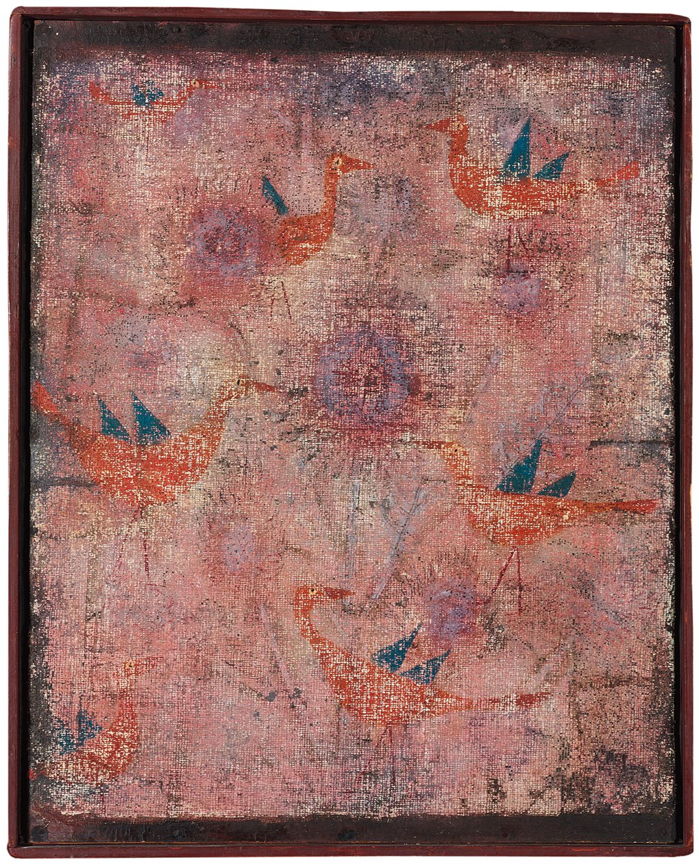 Modrokřídlí ptáci od Paul Klee