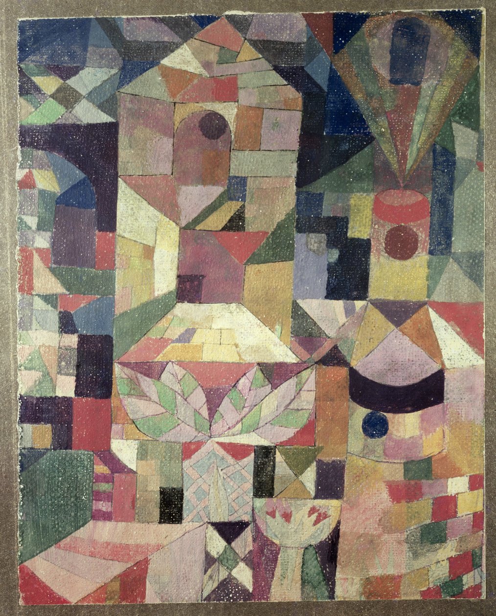 Zámecká zahrada od Paul Klee