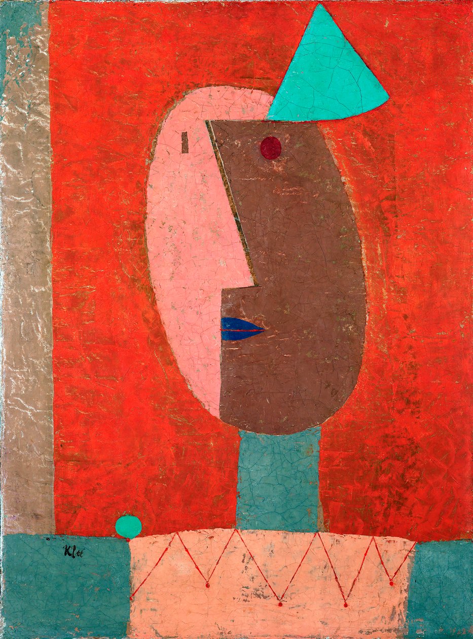"Klaun" 1929 (olej na plátně) od Paul Klee