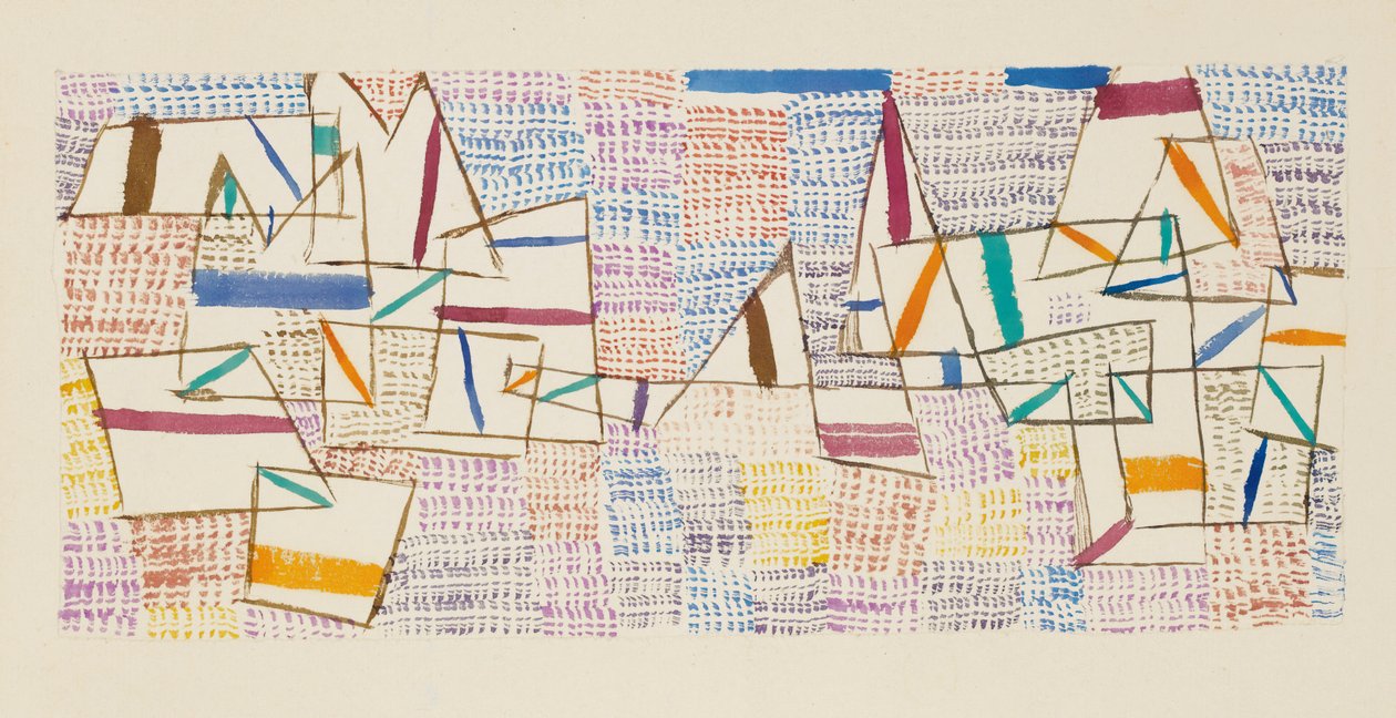 Pobřeží Provence 7, 1927. od Paul Klee