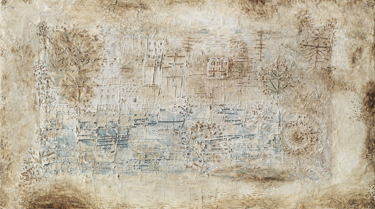 Mrtvá krajina, 1931 od Paul Klee