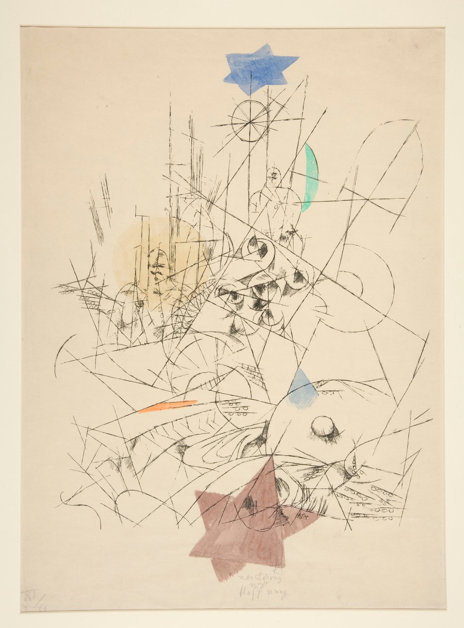Zkáza a naděje od Paul Klee
