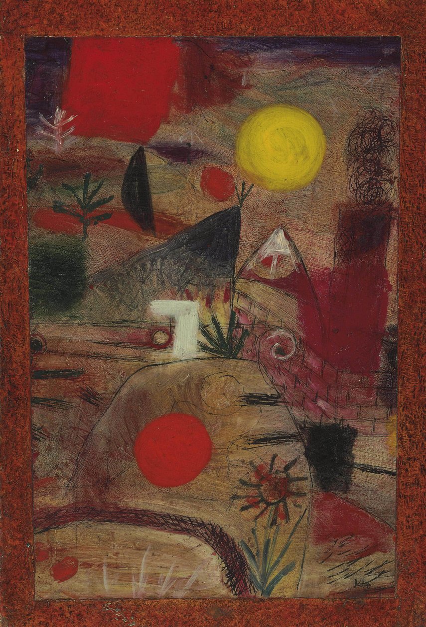 Celebration and Downfall Celebration and Downfall, 1920. od Paul Klee