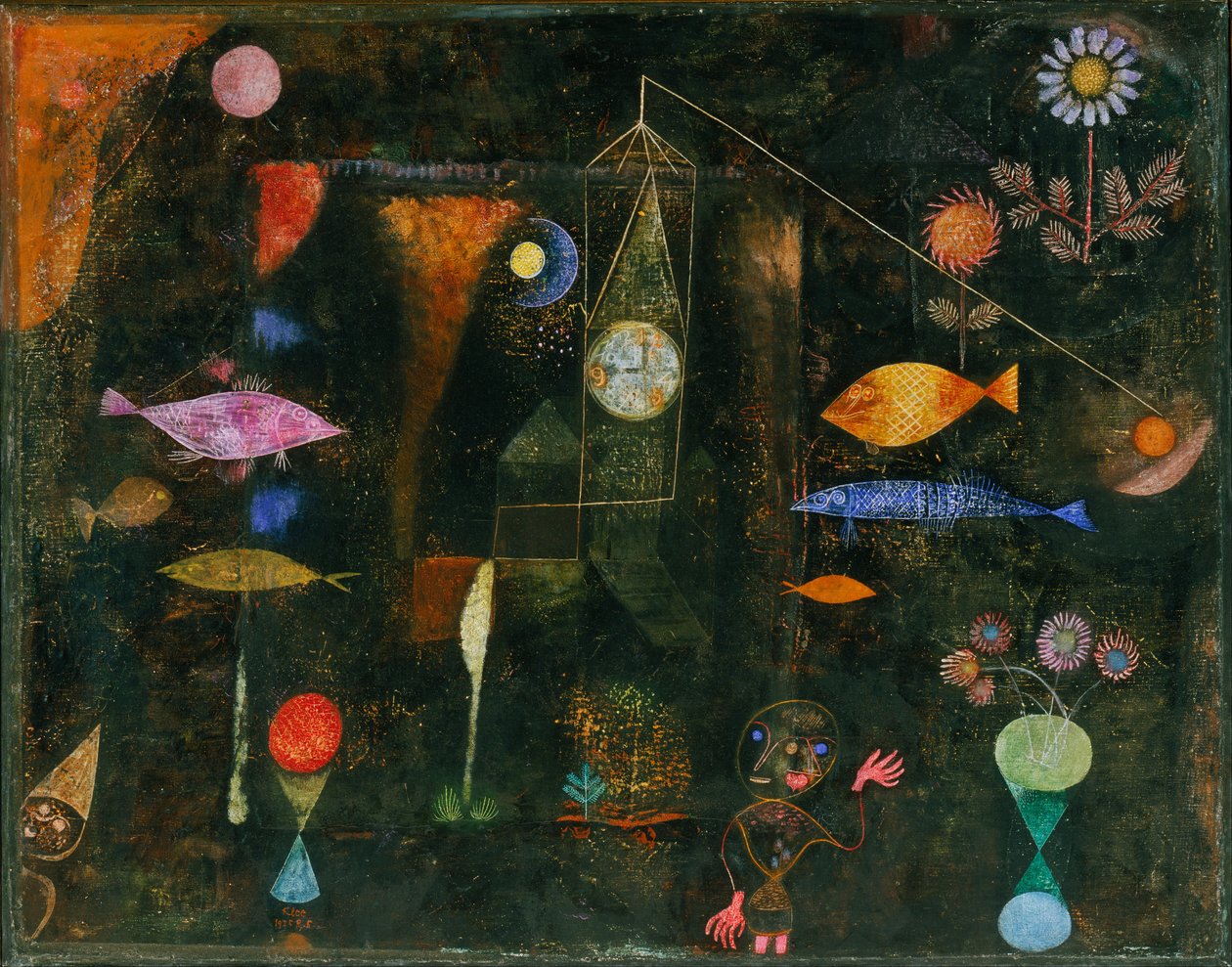 Rybí magie od Paul Klee