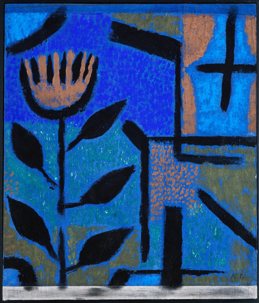 "Noční květina" 1938 (malba) od Paul Klee